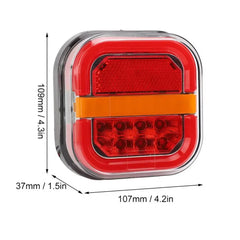 Set 2x Stopuri LED – 12/24V, Remorcă, Spate, IP67