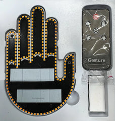 Lampă LED Formă Mână cu Telecomandă – 3 Gesturi - My Store