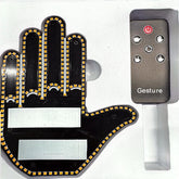 Lampă LED Formă Mână cu Telecomandă – 3 Gesturi - My Store