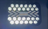 Set 2 Proiector LED Off-Road Alb + Galben, Mod Secvențial & Flash, 12V–24V, 3/4/5 Inch