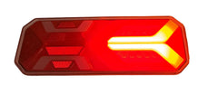 Set 2× Stopuri LED Dinamice 12/24V – Camion & Remorcă, 32×13 cm, Carcasă Robustă