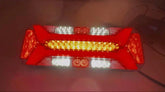 Set 2× Stopuri LED Multifuncționale 12–24V cu Semnalizare Dinamică, pentru Camioane & Remorci