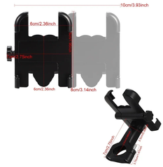 Suport Telefon Universal Moto/Bicicletă/ATV – Prindere pe Ghidon