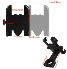 Suport Telefon Universal Moto/Bicicletă/ATV – Prindere pe Ghidon