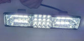LED Bar 30cm, 180W, 12–24V, IP68, Alb și Galben cu Mod Flash — pentru vehicule off-road