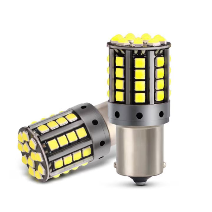 Set 2x Becuri LED 1156 BA15s P21W Canbus – 12V, 3030-44SMD - My Store