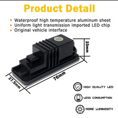 Set 2x Lămpi LED Plăcuță Înmatriculare Canbus – VW - My Store