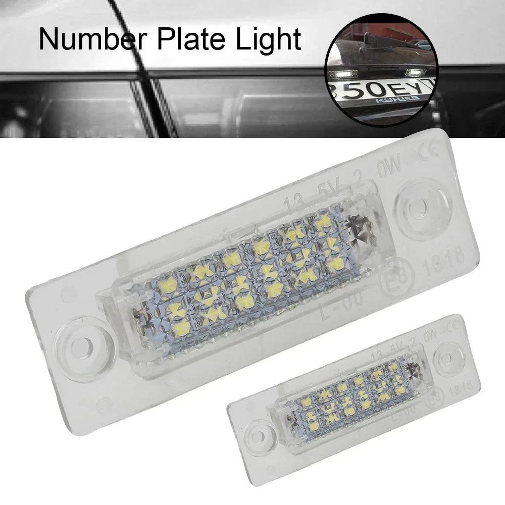 Set 2x Lămpi LED Plăcuță Înmatriculare Canbus – VW/Skoda - My Store