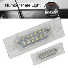 Set 2x Lămpi LED Plăcuță Înmatriculare Canbus – VW/Skoda
