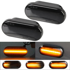 Set 2x Semnalizatoare LED Laterale Dinamice – VW