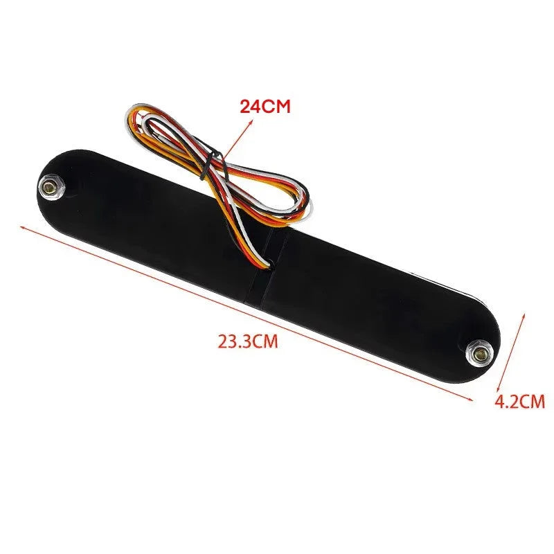 Set 2x Lampă LED 24cm Camion/Remorcă – Stop, Semnal Dinamic - My Store