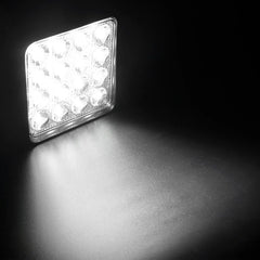 Set 4x Proiector LED Pătrat 48W Aluminiu – 12/24V, Alb 6000K - My Store