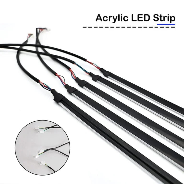 Kit LED RGB Interior Auto – 64 Culori, Control App, Lumini Ambientale - My Store