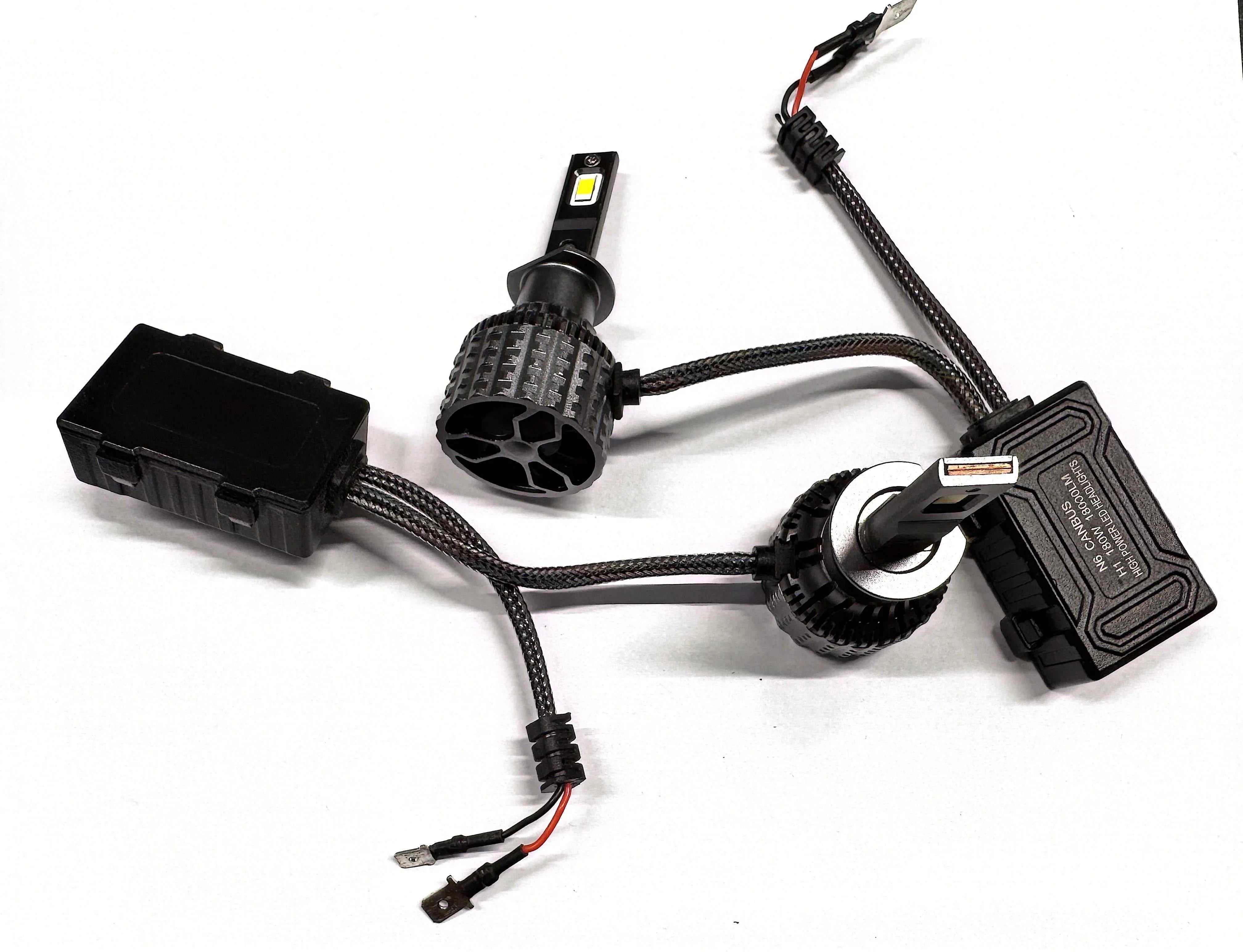 Set 2 Becuri LED Auto N6 – 180W, 18.000LM, 4300K, CANBUS - My Store