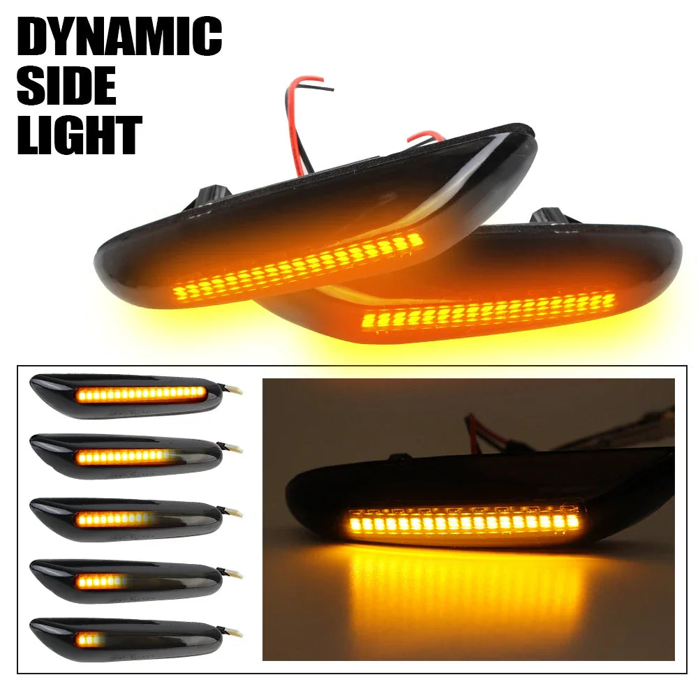 Set 2x Semnalizatoare LED Laterale Dinamice – BMW - My Store