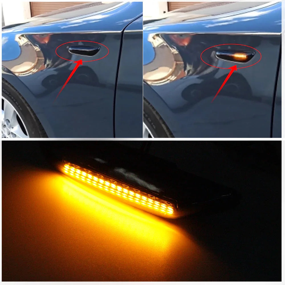 Set 2x Semnalizatoare LED Laterale Dinamice – BMW - My Store