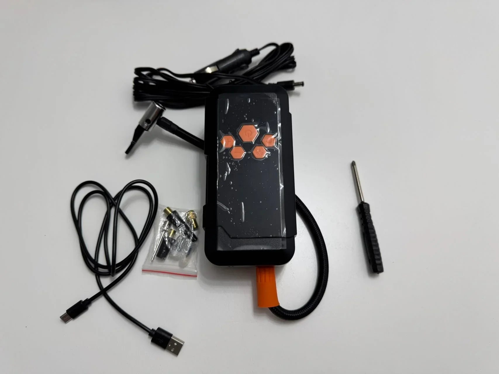 Compresor Aer Portabil Wireless – 120PSI, LCD, Auto/Moto/Bike - My Store