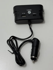 Adaptor Auto 3-în-1 – Brichetă 120W + USB/Type-C, Încărcare Rapidă 12V - My Store