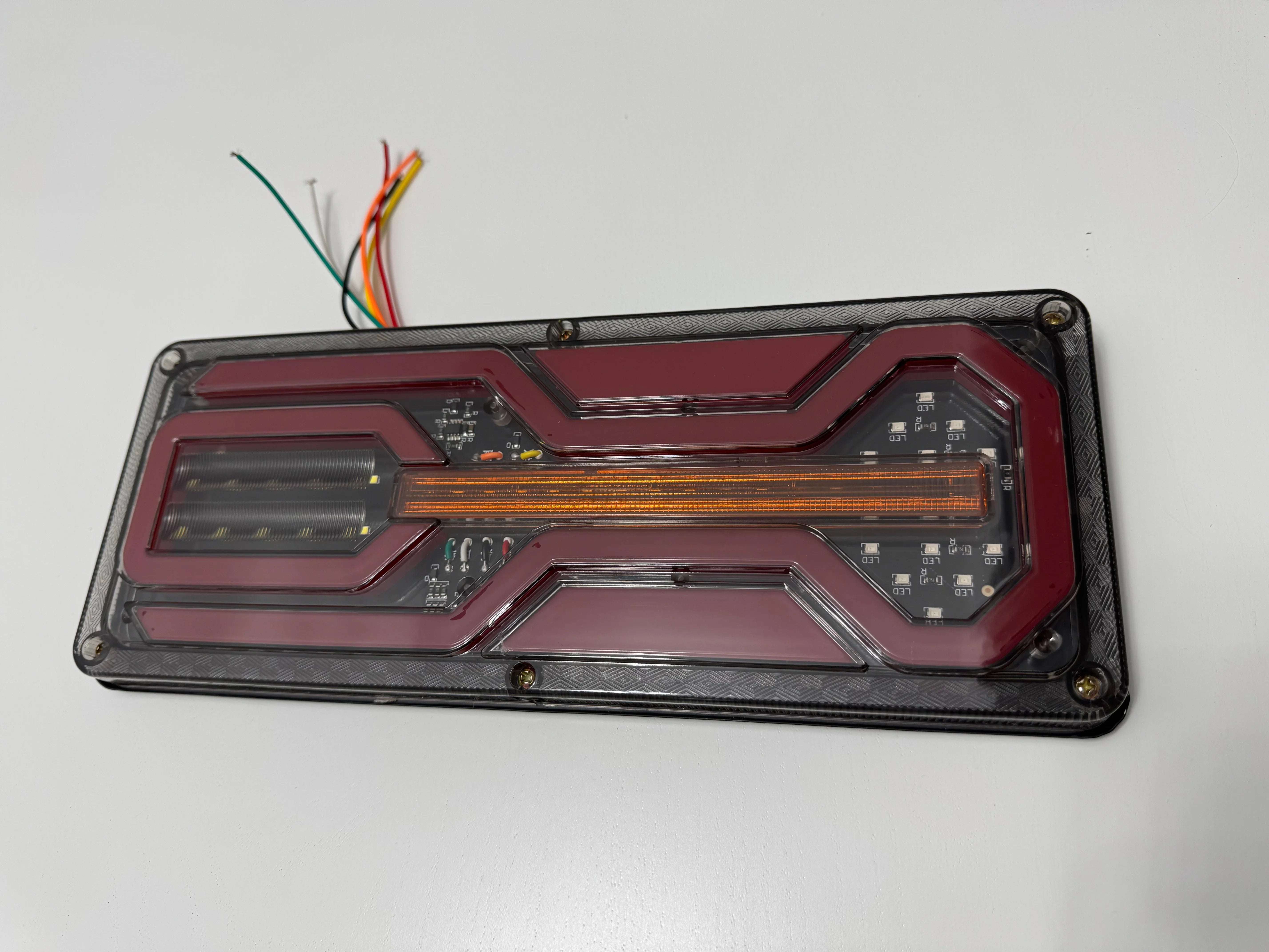 Set 2x Stopuri LED Dinamice – 12/24V, Camion/Remorcă, 33x14cm - My Store