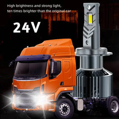 Set 2 Becuri LED Auto V68 – 24V, 120W, H1/H4/H7, 6000K, Canbus, camion/tir
