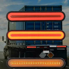 Set 2x Lampă LED 24cm Camion/Remorcă – Stop, Semnal Dinamic - My Store