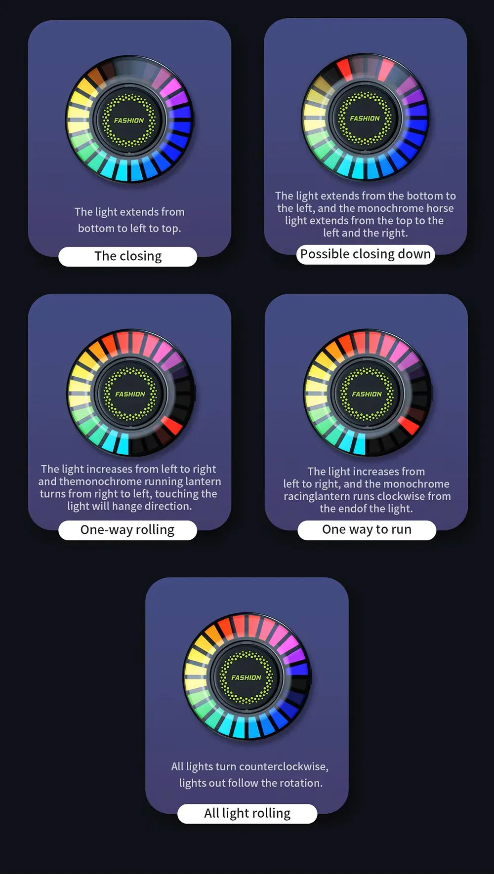 Lampă Ambient Auto – Aromaterapie, RGB, Control App, Muzică - My Store