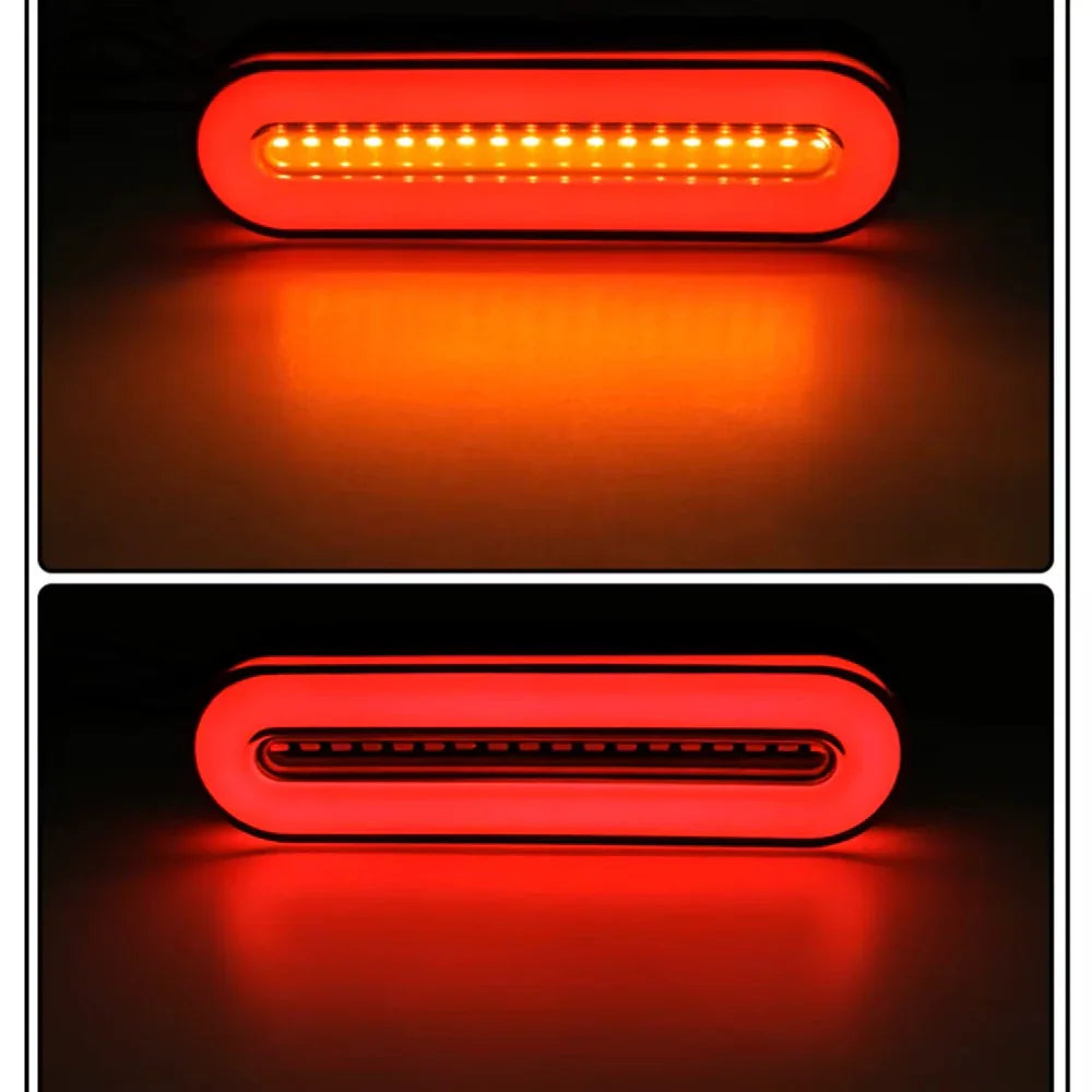 Set 2x Lampă LED 12cm – Stop, Poziție, Semnal Dinamic - My Store
