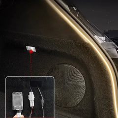 Bandă LED Portbagaj Auto – 4.2/5M, Ambient, Aprindere Automată - My Store