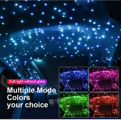 Kit Starlight LED RGBW cu Fibre Optice – Control App/Bluetooth/Telecomandă, 16W - My Store