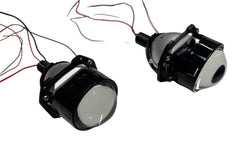 Set 2x Lupă Bi-LED 2.5" – 32W/42W, 6000K, Montaj Universal pe Reflector (H4/H7/H1), 12V
