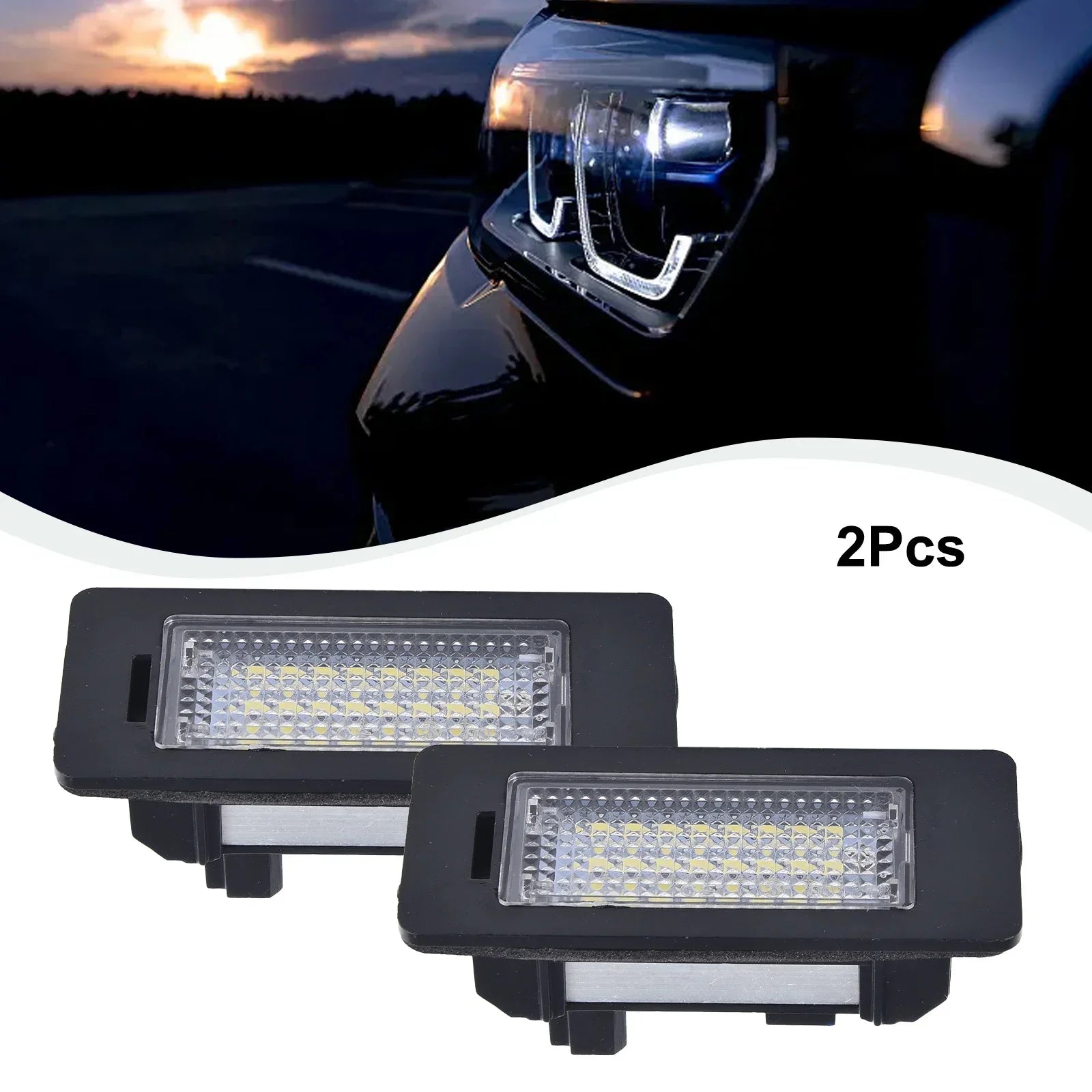 Set 2x Lămpi LED Plăcuță Înmatriculare Canbus – BMW - My Store