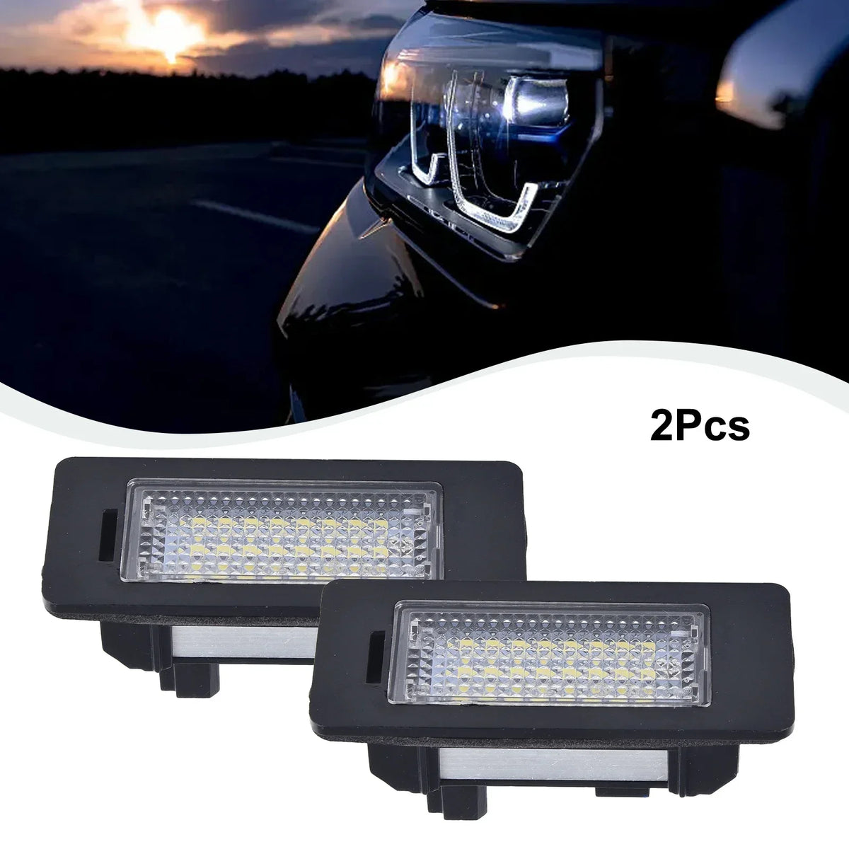 Set 2x Lămpi LED Plăcuță Înmatriculare Canbus – BMW - My Store