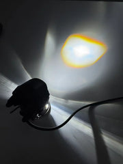 Set 2 Proiectoare LED cu Lupă, 48W, 12V, Alb, Compatibile Auto, SUV, ATV, Moto, Off-Road