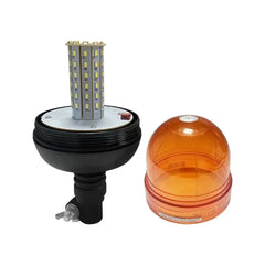 Girofar LED Galben 12–24V 60 LED, 3 Moduri Flash, Lampă Avertizare Auto/Utilaje