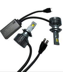 Set 2 Becuri LED Auto K98 H7 – 430W, 35.000LM – CANBUS, 6000K, Putere Maximă