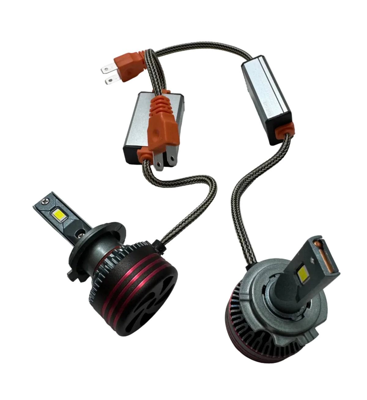 Set 2x Becuri LED Auto M8PRO CANBUS Upgrade 120W 12.000LM 6500K – H1 H4 H7 H11