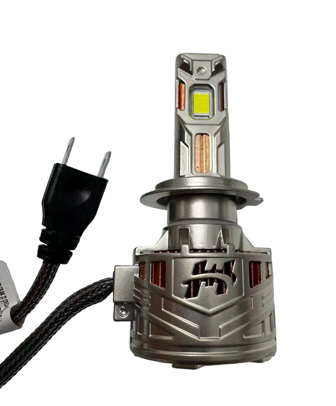 Set 2x Becuri LED Auto R6 H7 CANBUS 480W 38000LM 6000K – 15 LED 4075, Ultra Puternice