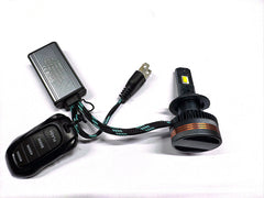 Set 2 Becuri LED Auto Light S55 – 3 Culori (3000K/4300K/6000K), Telecomandă & Mod Flash - My Store