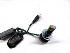 Set 2 Becuri LED Auto Light S55 – 3 Culori (3000K/4300K/6000K), Telecomandă & Mod Flash - My Store