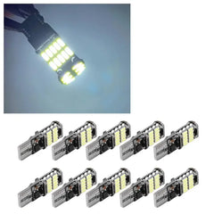 Set 2x Becuri LED W5W T10 Canbus – 12V, 4014-26SMD, 6500K Alb - My Store