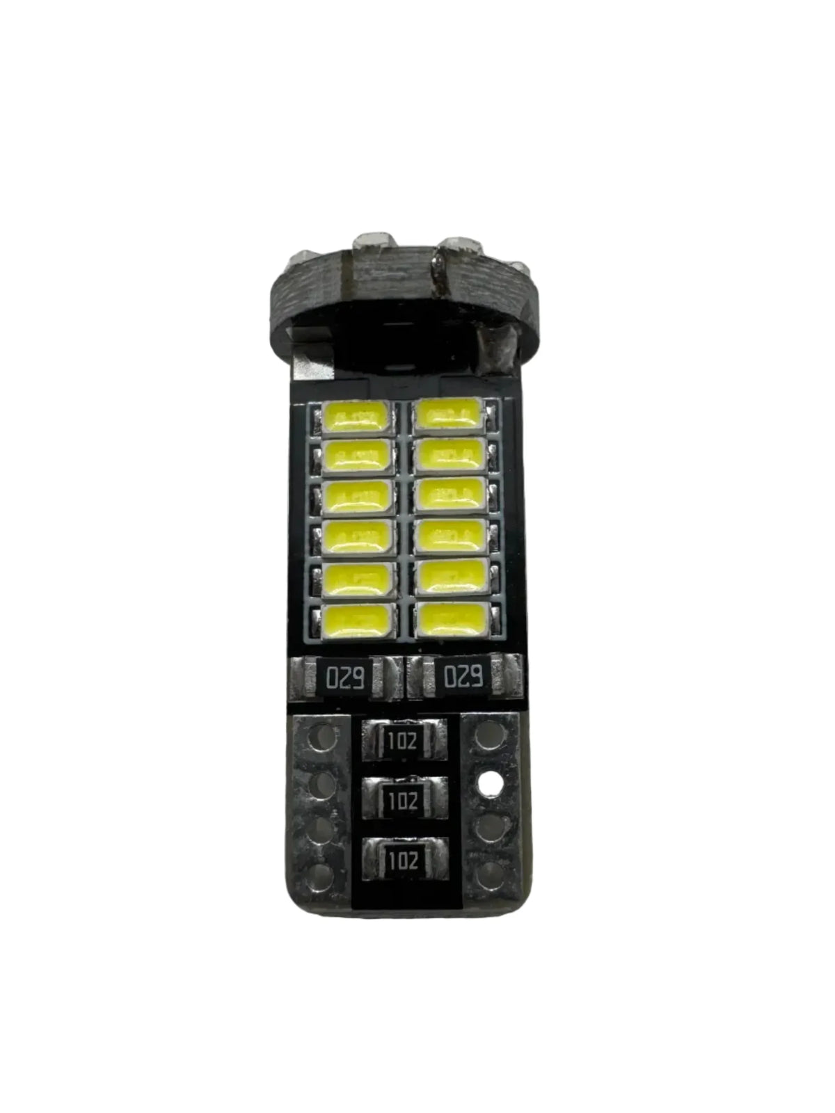 Set 2x Becuri LED W5W T10 Canbus – 12V, 3014-34SMD, 6500K Alb