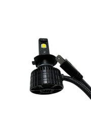 Set 2 Becuri LED Auto V88S CANBUS – H1 / H4 / H7, 380W, 18000LM, 6000K Alb Rece