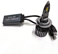 Set 2 Becuri LED Auto X12, CANBUS – 120W, 13.000LM, 6000K - My Store