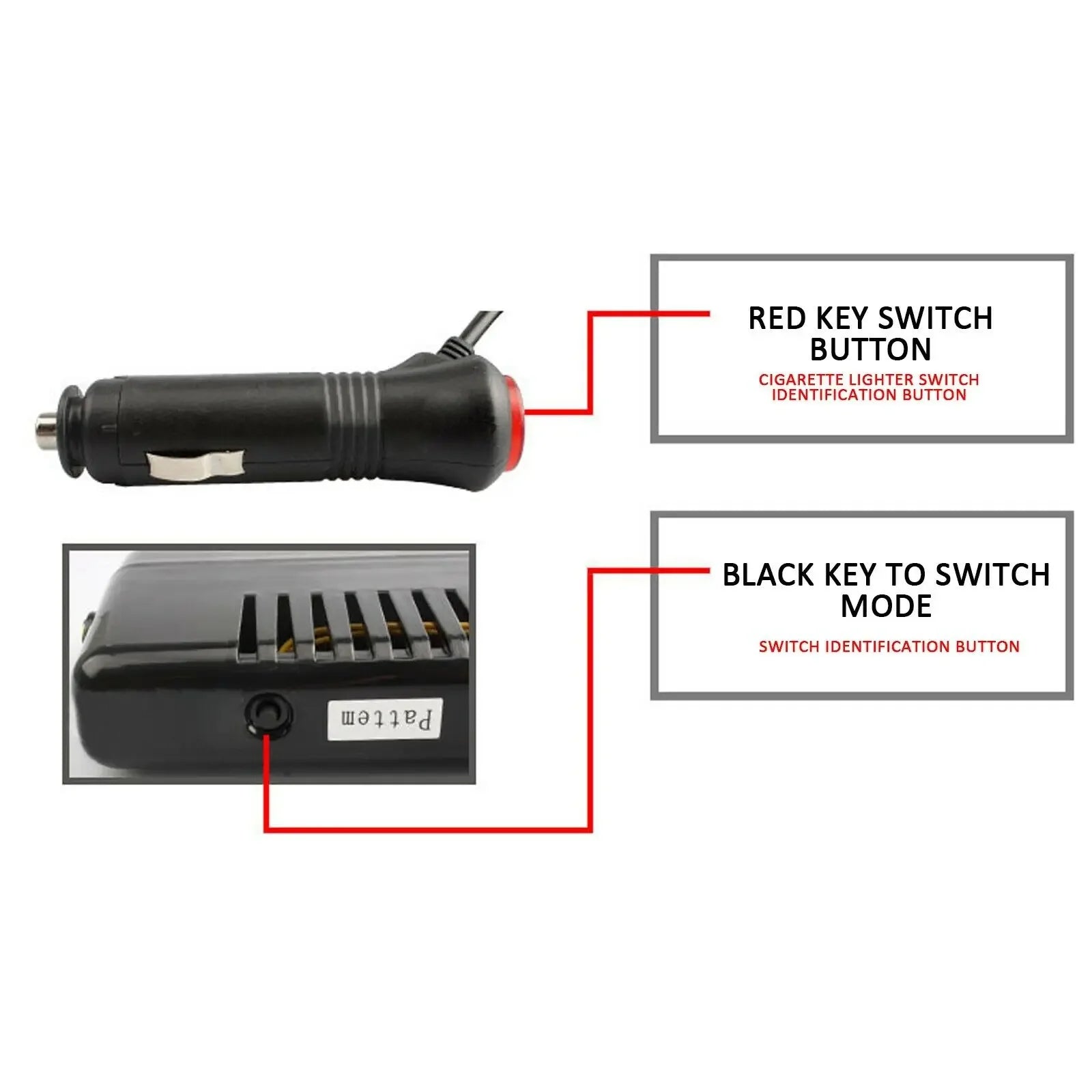 Bară LED Stroboscopică – 12V, 12 LED-uri Roșu/Albastru - My Store