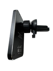 Suport Auto Magnetic cu Încărcare Wireless 15W – Prindere pe Grilă, Compatibil MagSafe