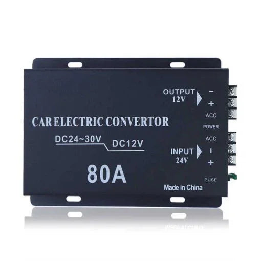 Convertor Tensiune Auto 24V→12V – 60A/80A/100A - My Store
