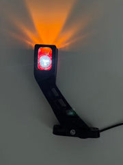 Set 2 Cornite LED 12–24V, 3 culori, 9 LED, ABS + cauciuc, pentru camion și remorcă