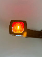 Set 2 Cornite LED 12–24V, 3 culori, 9 LED, ABS + cauciuc, pentru camion și remorcă