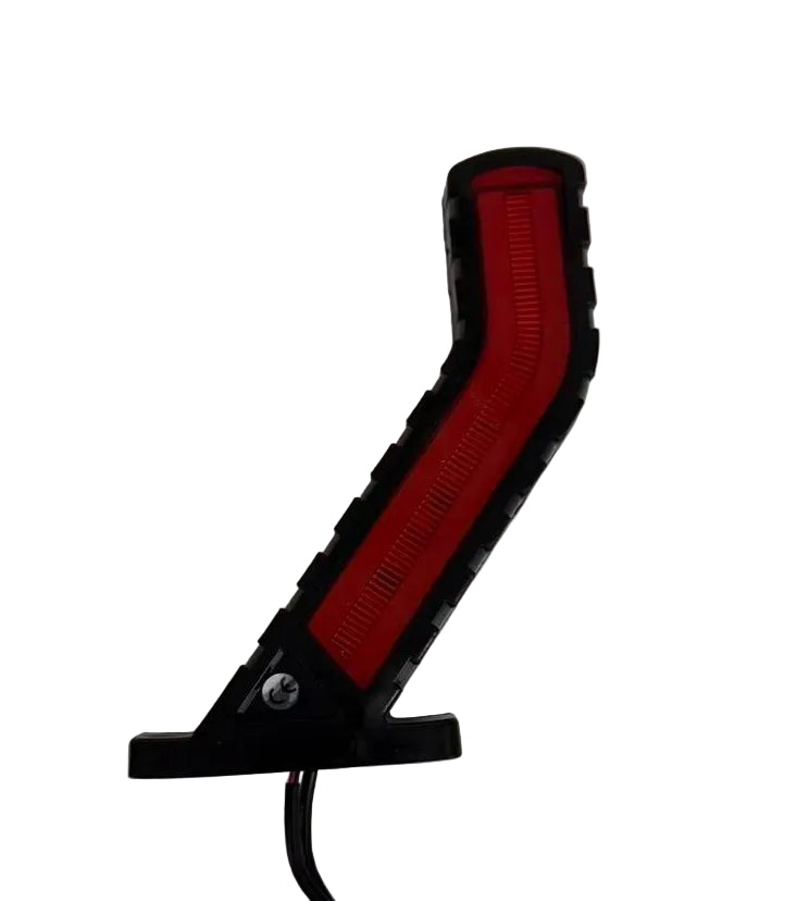 Set 2 Cornite LED de Gabarit Dinamice 12–24V, 3 Culori, Bandă Galbenă Secvențială