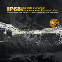 Bară LED Slim Spot & Flood – 12/24V, Lumină de Lucru Off-Road - My Store